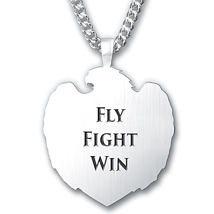 Air force shop wings necklace