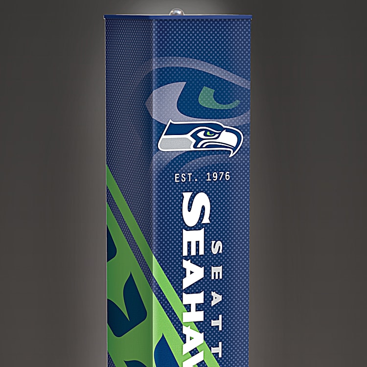 Seattle Seahawks Touch Lamp, *New, Football Desk Lamp Fan Gear Gift