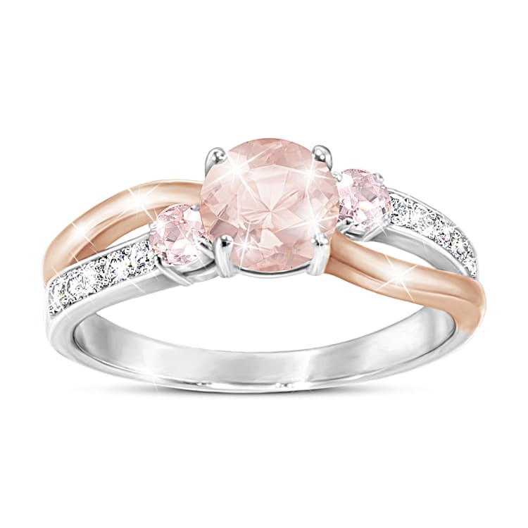 Morganite ring under 200 on sale