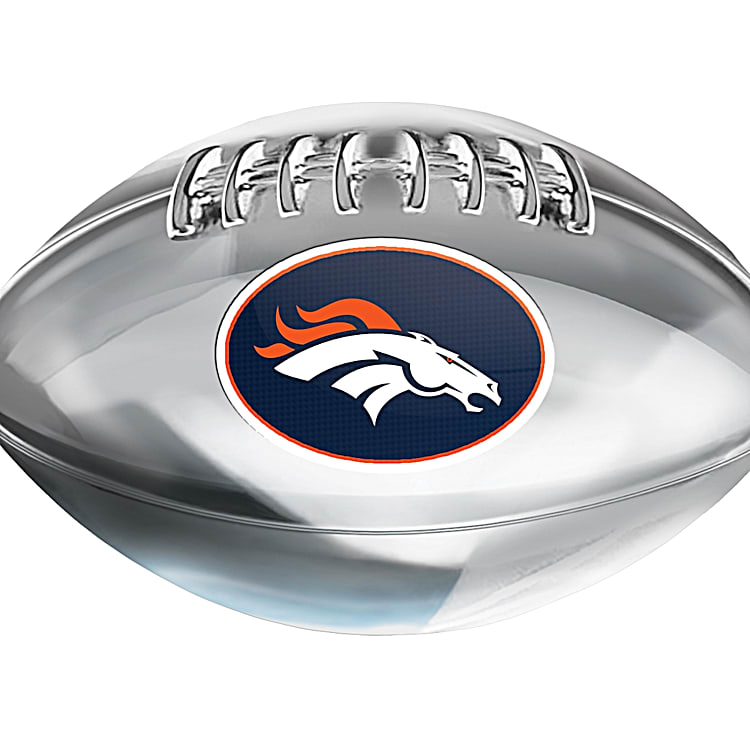 Denver Broncos NFL Light Up Resin Team Village