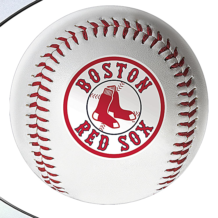 Boston Red Sox 2 Sox Logo Baseball