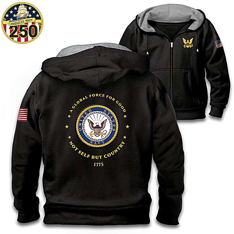 Proud To Serve U.S. Navy Men's Hoodie