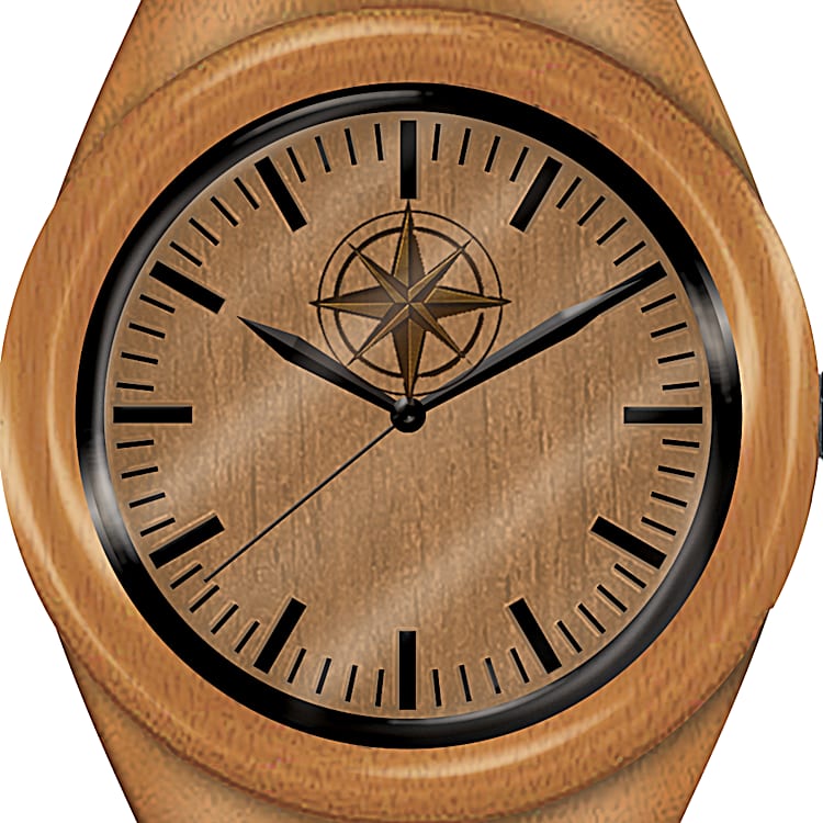 Wooden son top watch