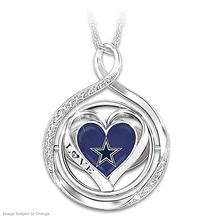 Dallas cowboys mens necklace on sale