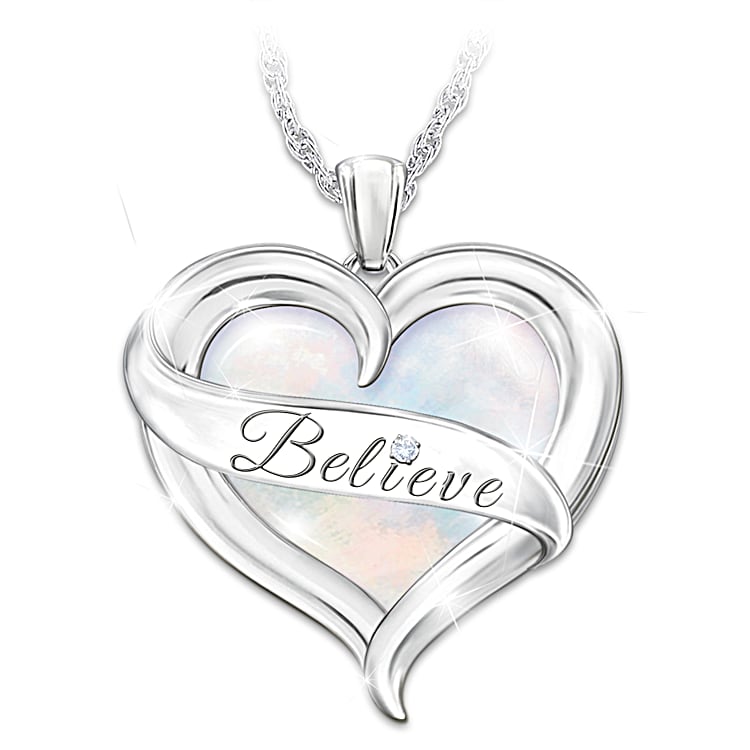 Believe pendant clearance