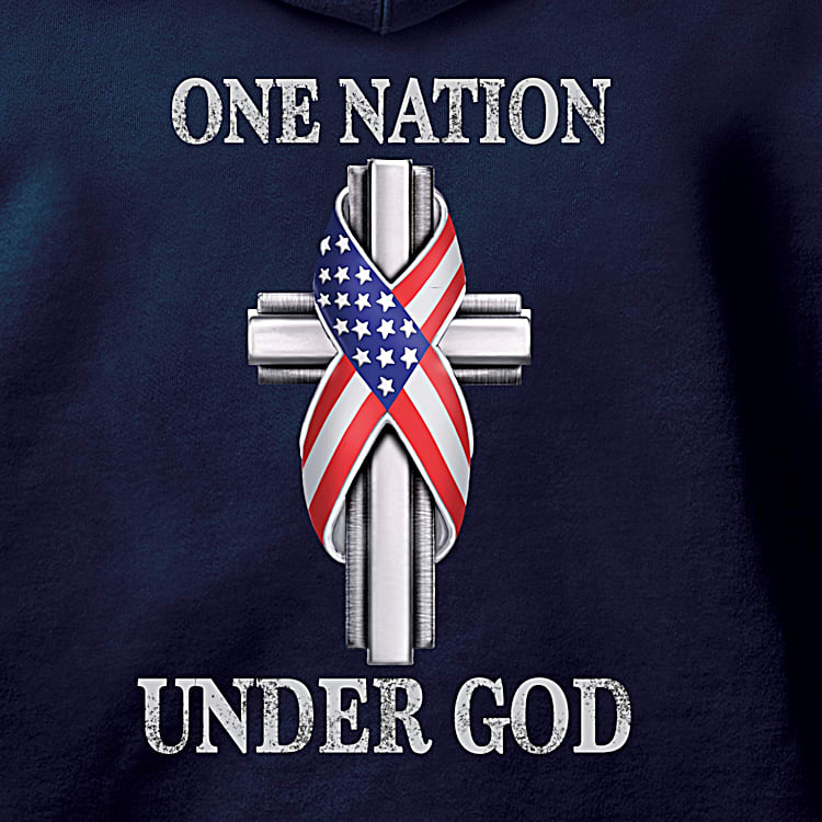 One nation Under God Hoodie One nation Under God Hoodie