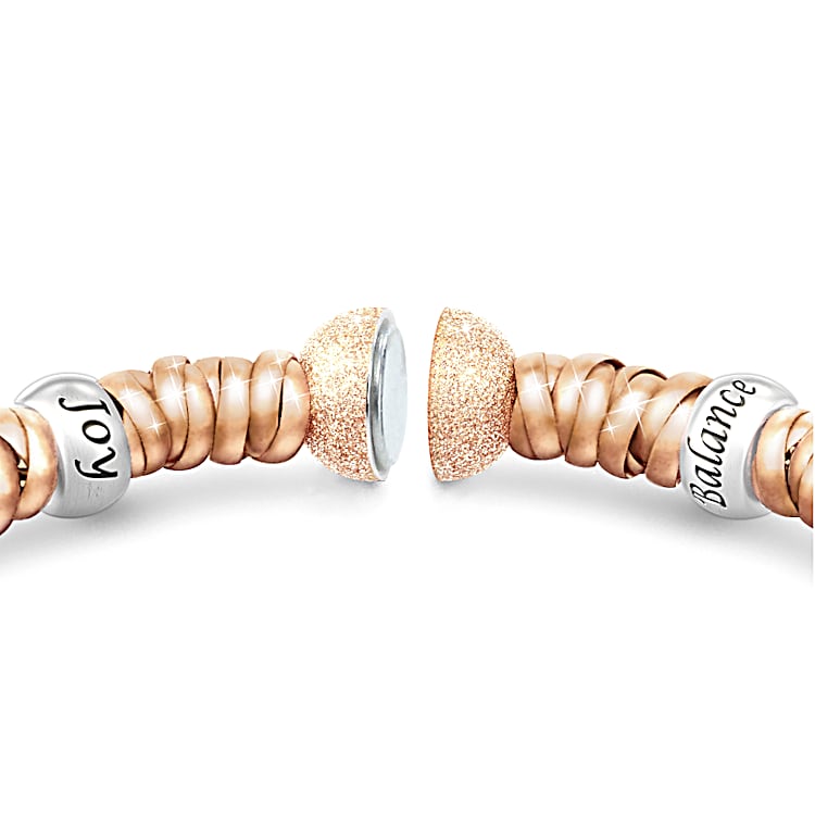 Pandora copper bracelet top