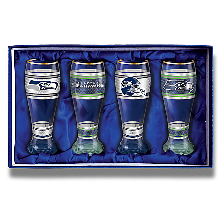 Seattle Seahawks - Pilsner Beer Glass Gift Set – PICNIC TIME
