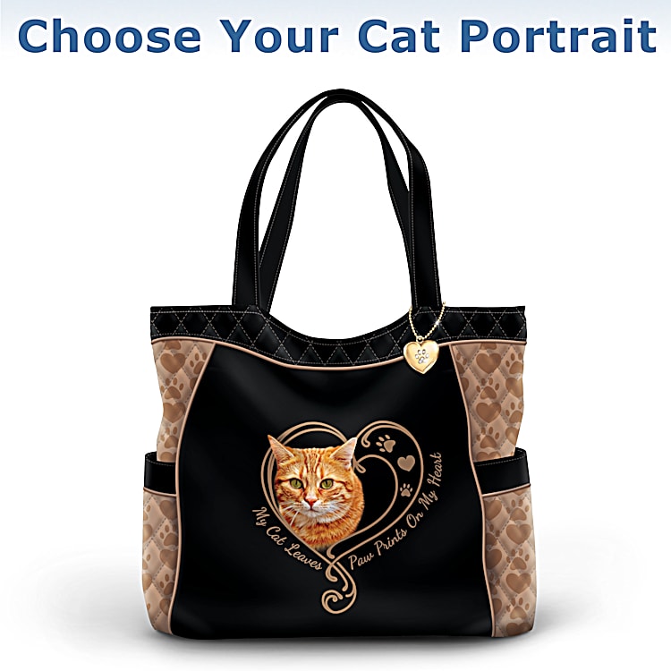 The bradford exchange quilted women's tote bag top