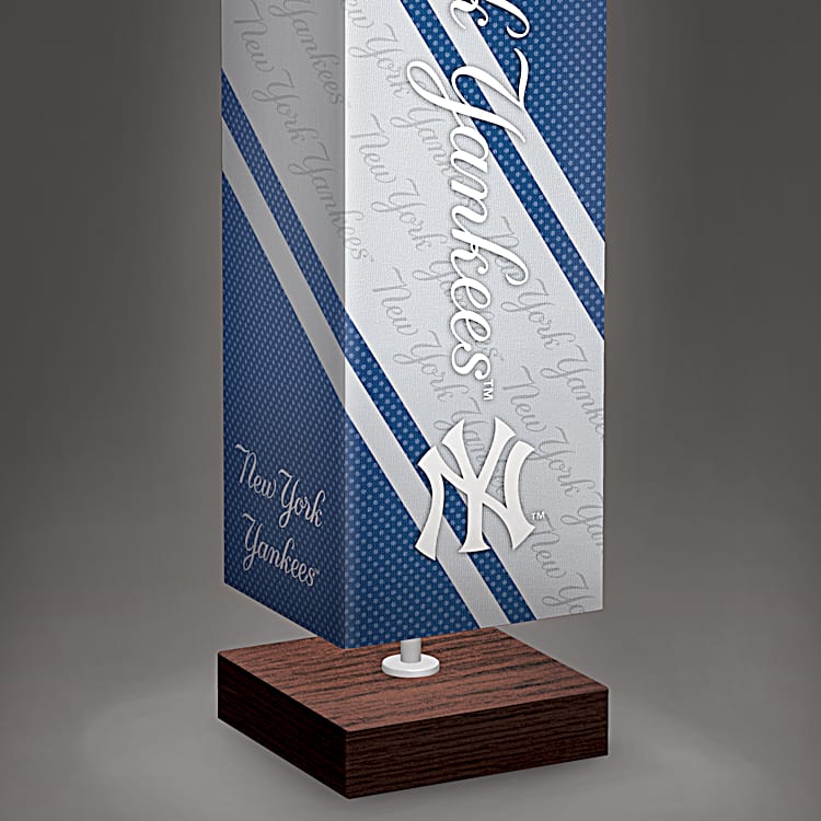 New York Yankees MLB Floor Lamp With Foot Pedal Switch