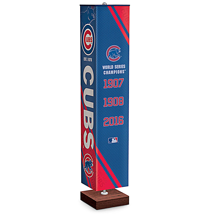 Chicago Cubs World Series Champion Vertical Banner