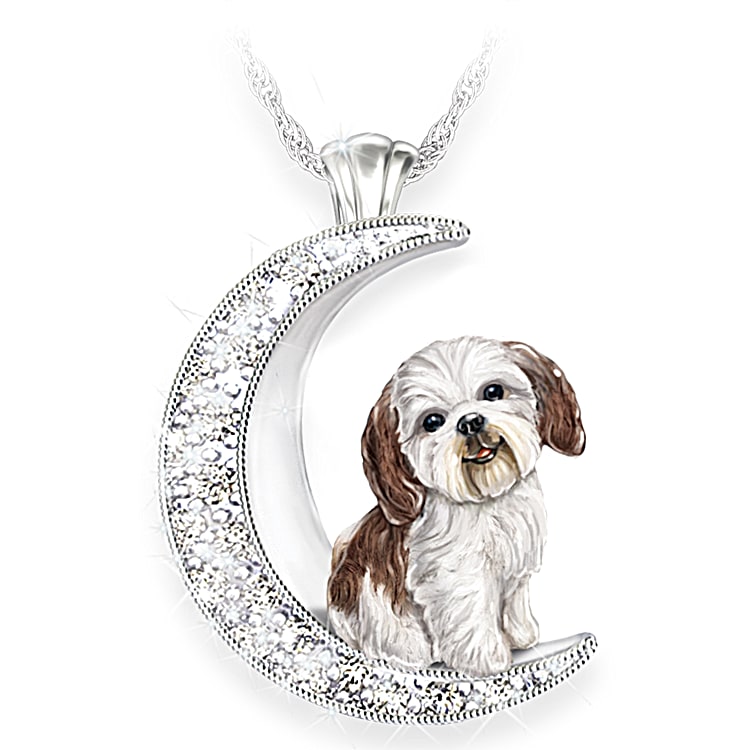 Shih tzu pendant best sale