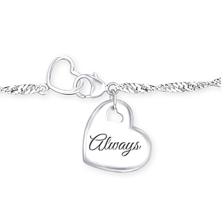 Heavenly Light Womens Teardrop-Shaped Created Star Sapphire