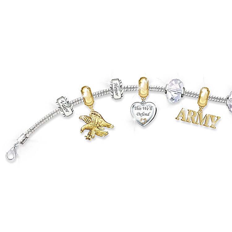 Army pandora charm hotsell