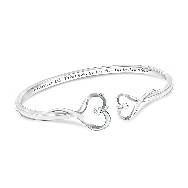 Always in my heart bangle sales