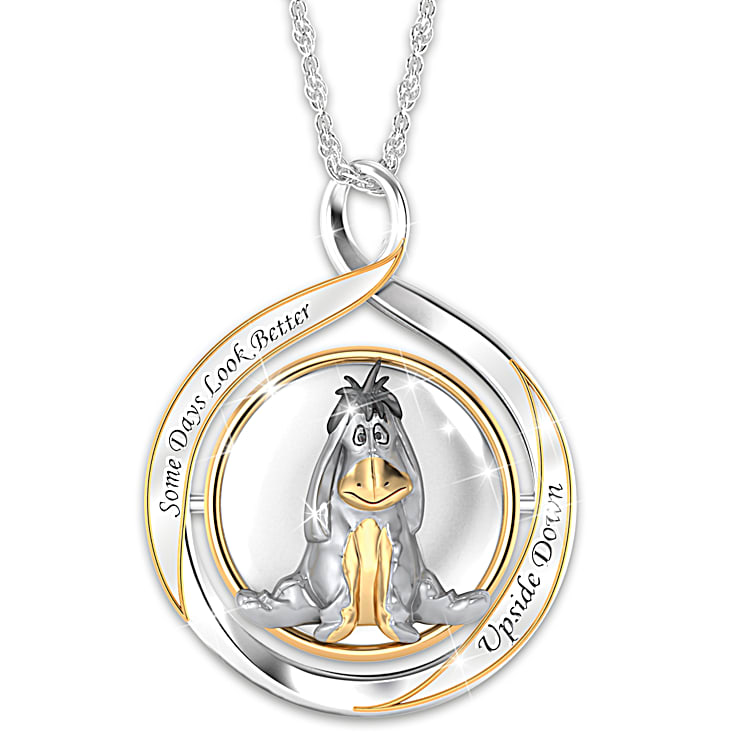 Disney Some Days Flip Pendant Necklace