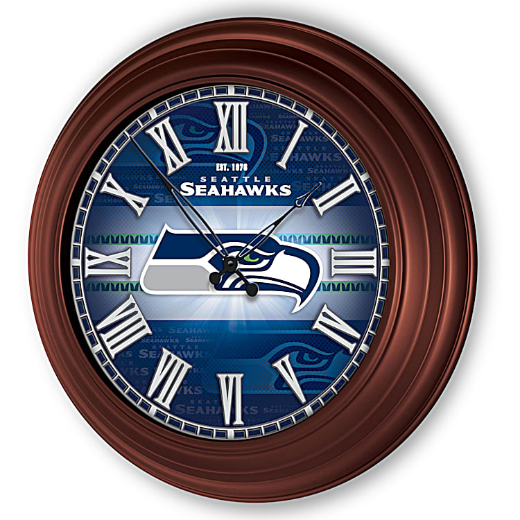 Seattle Seahawks Wall Clock