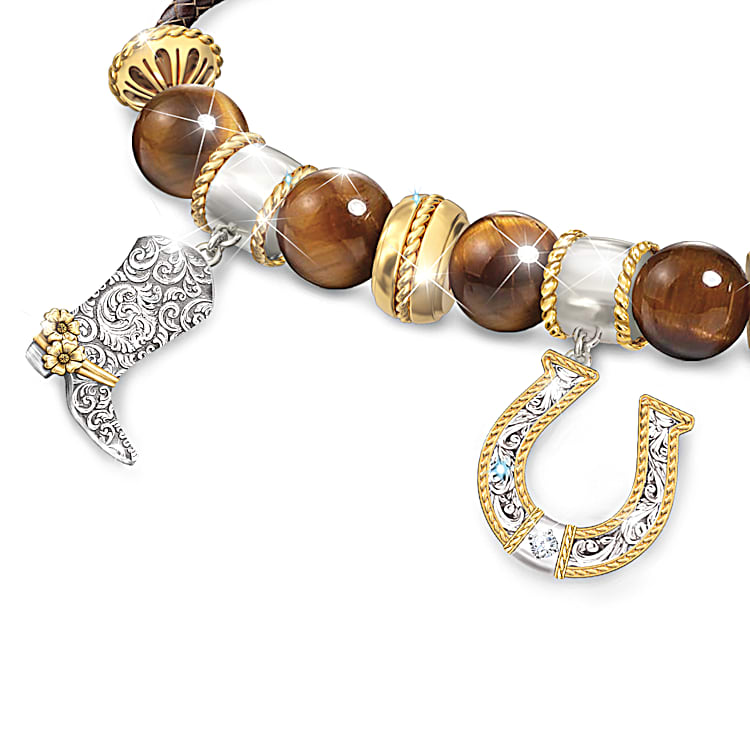 Country charm bracelet on sale