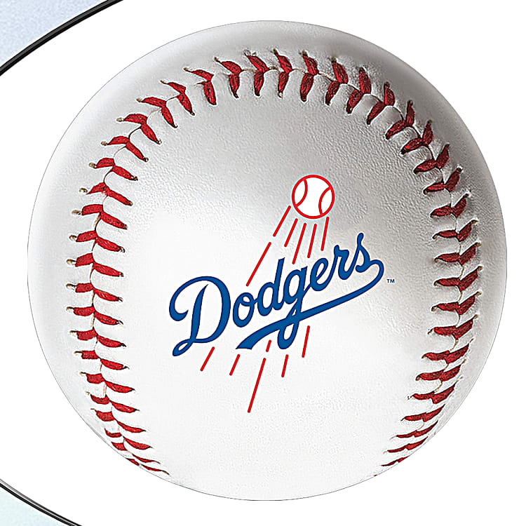 Los Angeles Dodgers Levitating MLB Baseball Sculpture