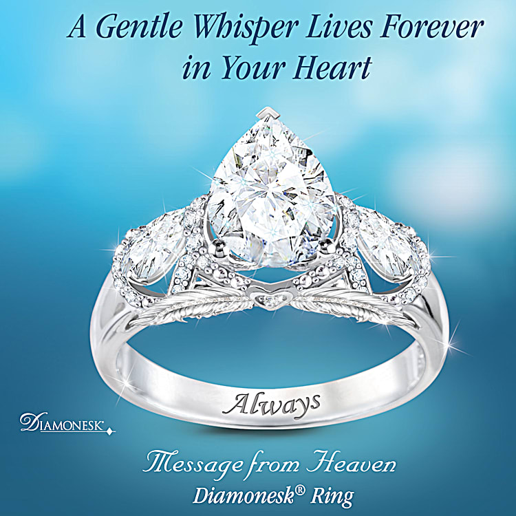 Engagement ring message best sale