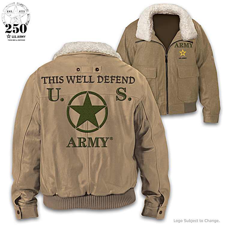Army logo jacket hotsell