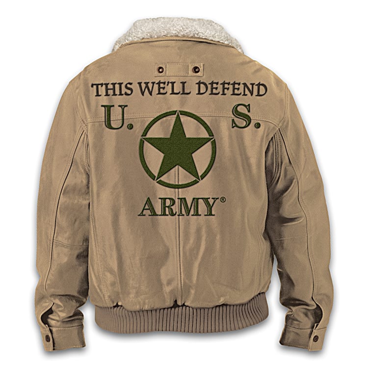 見事な創造力 Cotton Classic – Jacket Bomber Army Us Men's Twill Army With ジャケット・アウター
