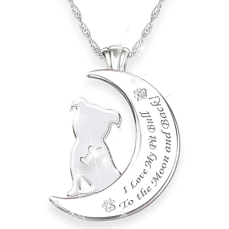 I love you to the sales moon and back necklace swarovski