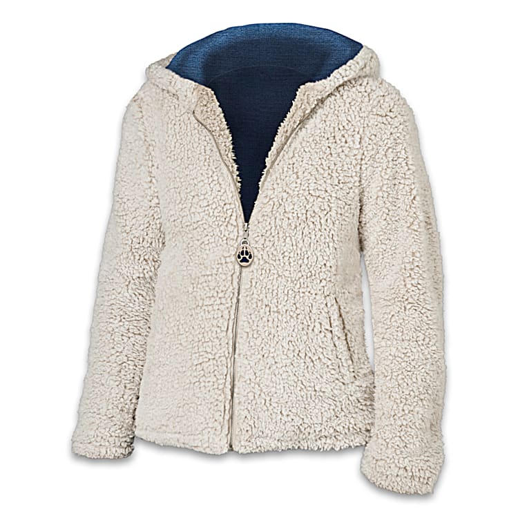 Warmth Of The Wild Womens Lightweight Sherpa Jacket Fully Warmth Of The Wild Womens Lightweight Sherpa Jacket Fully