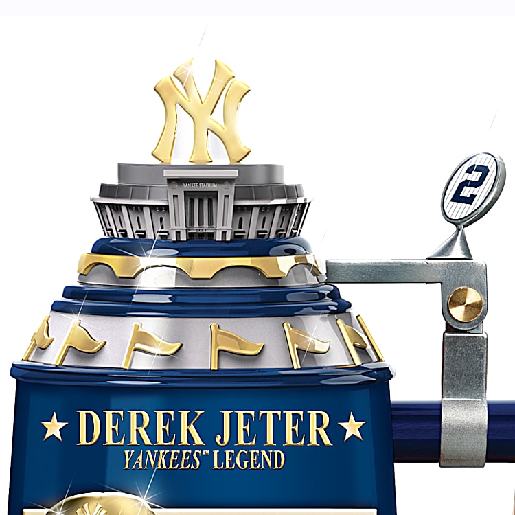Charitybuzz: Derek Jeter Signed Jersey with Replica Championship Rings