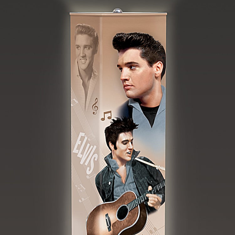 Elvis Presley Rock 'n Roll Legend Floor Lamp