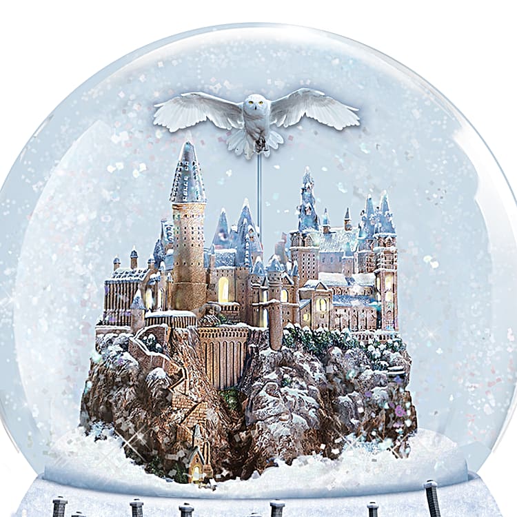 I'd Rather Stay At HOGWARTS This Christmas Glitter Globe