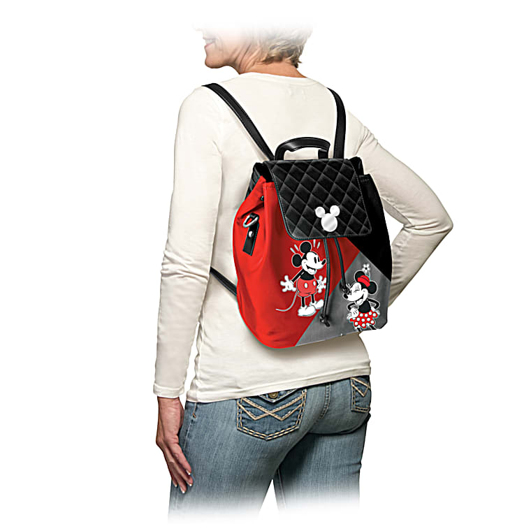 Women Messenger Bag Minnie Mickey Bag Leather Handbags