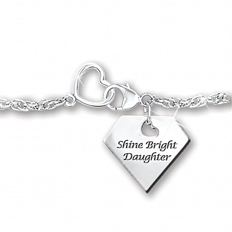 Shine on daughter necklace sale