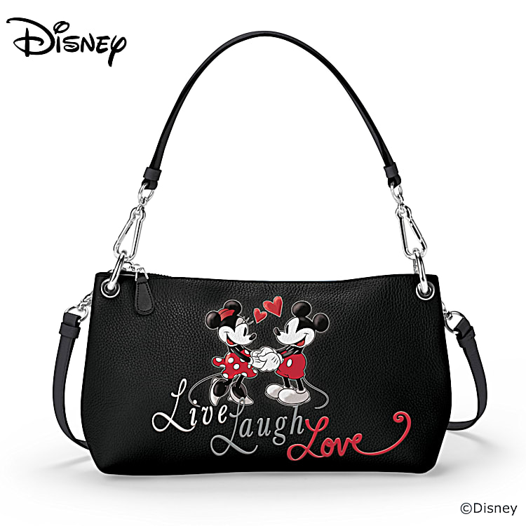 Shoulder Bag White-Black Women's Disney