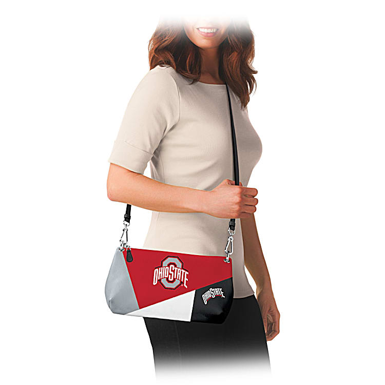 NCAA Ohio State Buckeyes Clear Carryall Crossbody Bag