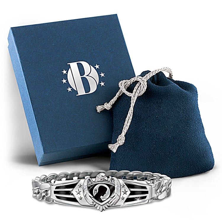 Stainless steel pow mia bracelets store