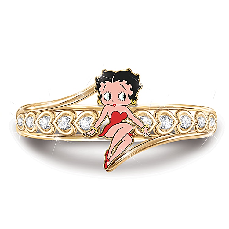 Betty boop gold necklace deals