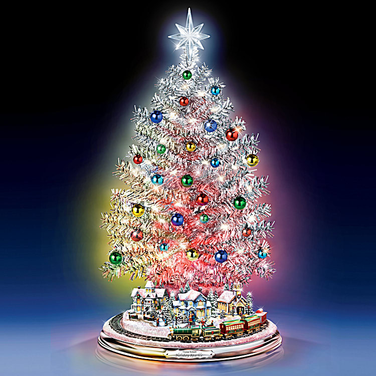 今ならほぼ即納！ Silver Color With Adorned Tree Christmas Tabletop Blessings クリスマス