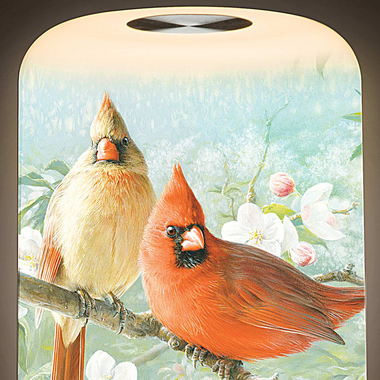 Cardinal touch lamp top