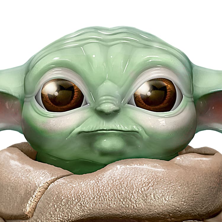 STAR WARS The Mandalorian The Child Grogu Fully Sculpted ...