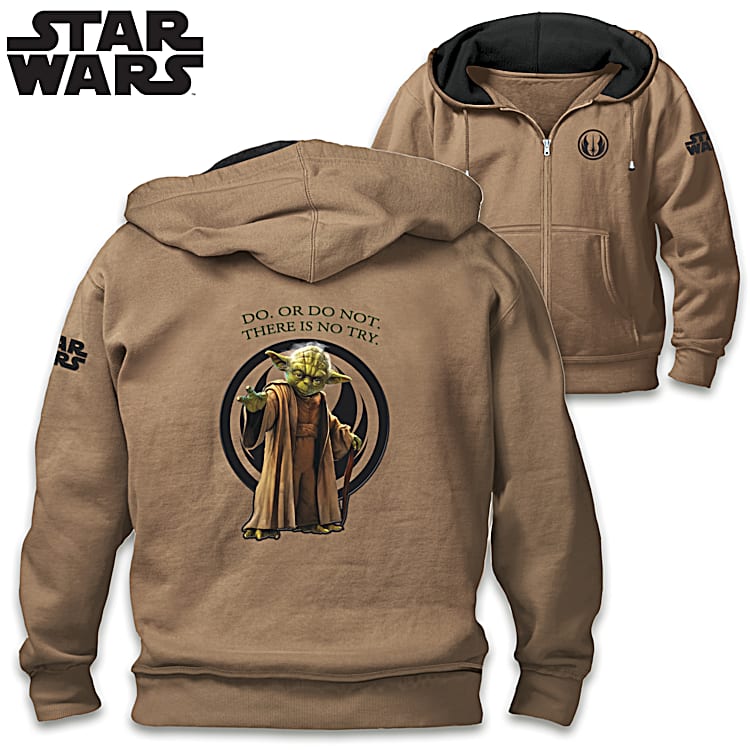 Star wars zip up hoodie mens shop