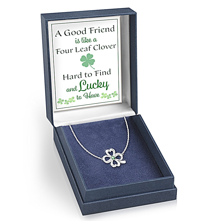 Pandora clover necklace shop