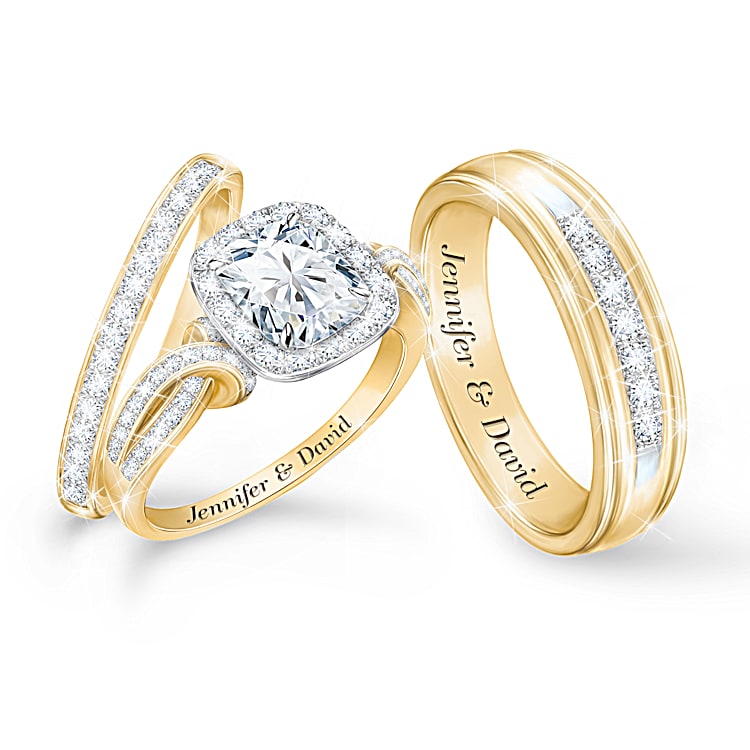 Anniversary rings for him and her online