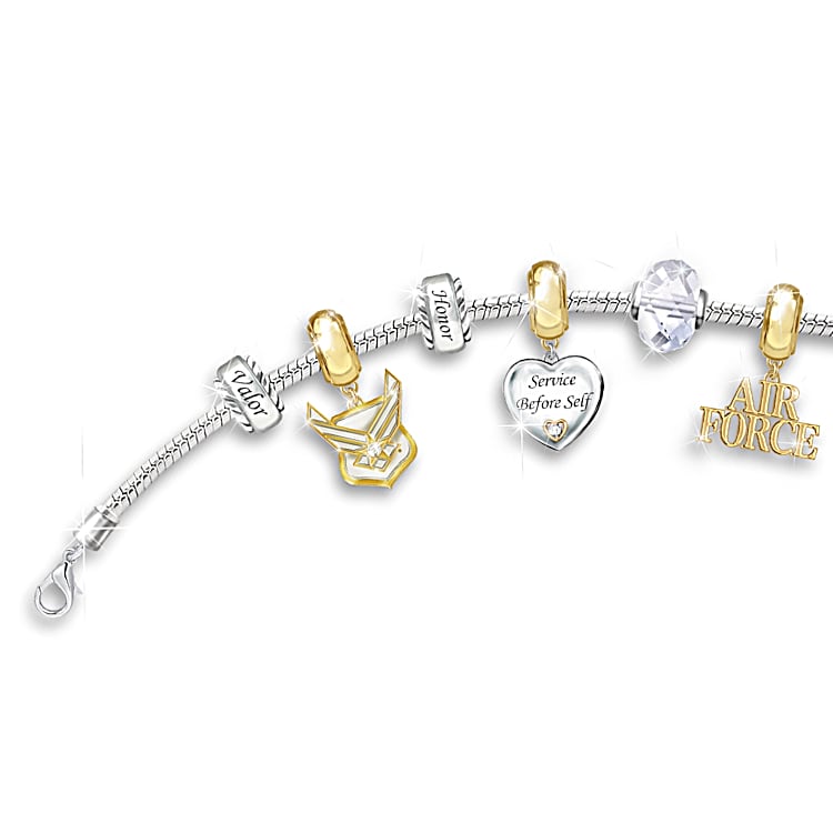 Air force mom pandora sale charm