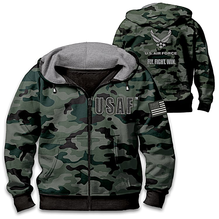 Green us air force hoodie hot sale
