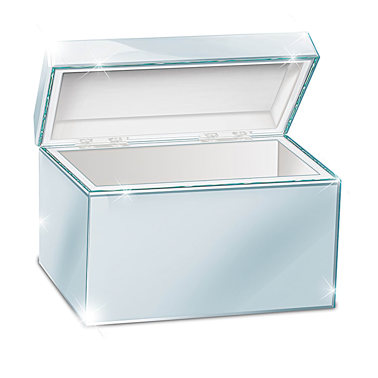 Mirrored jewellery box prouds discount