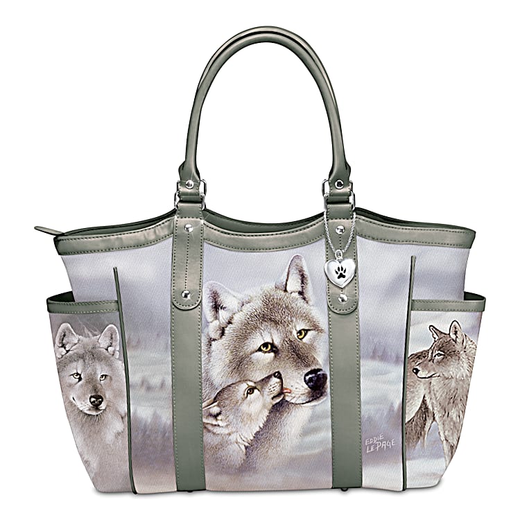 Designer Shopper Bag with Dog