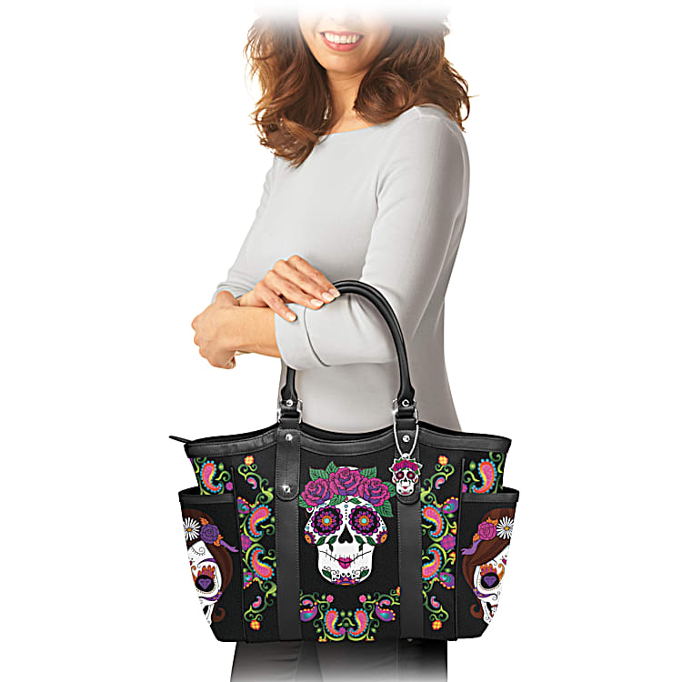 Sugar skull handbag discount