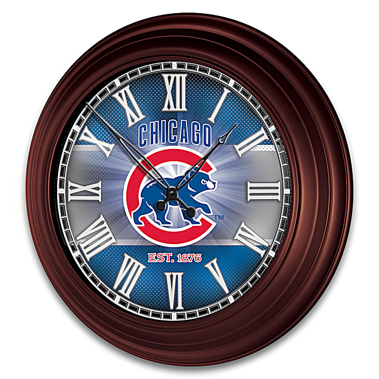Chicago Cubs Wall Clock