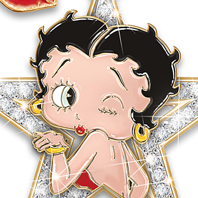 Betty boop diamond necklace Clearance